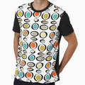 Bold Hanging Circles Mid Century Modern Retro Pattern by Orchard Berry