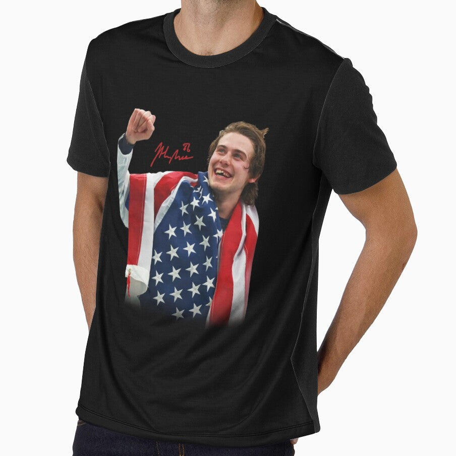 Jack Hughes USA Hockey, Jack Hughes Golden Goal by CLOUDYMOODS Unisex , , , Long Sleeve Tee