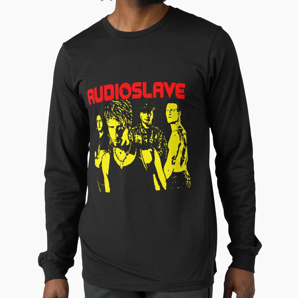 Funny Pose Yellow And Red Band by UntitleProject Unisex , , , Long Sleeve Tee