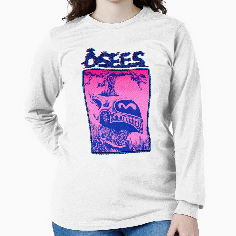 Vintage Helmet Psychedelic by UntitleProject Unisex , , , Long Sleeve Tee