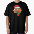 Funny Christmas Dog Xmas Santa Dachshund Holiday Gift by haselshirt