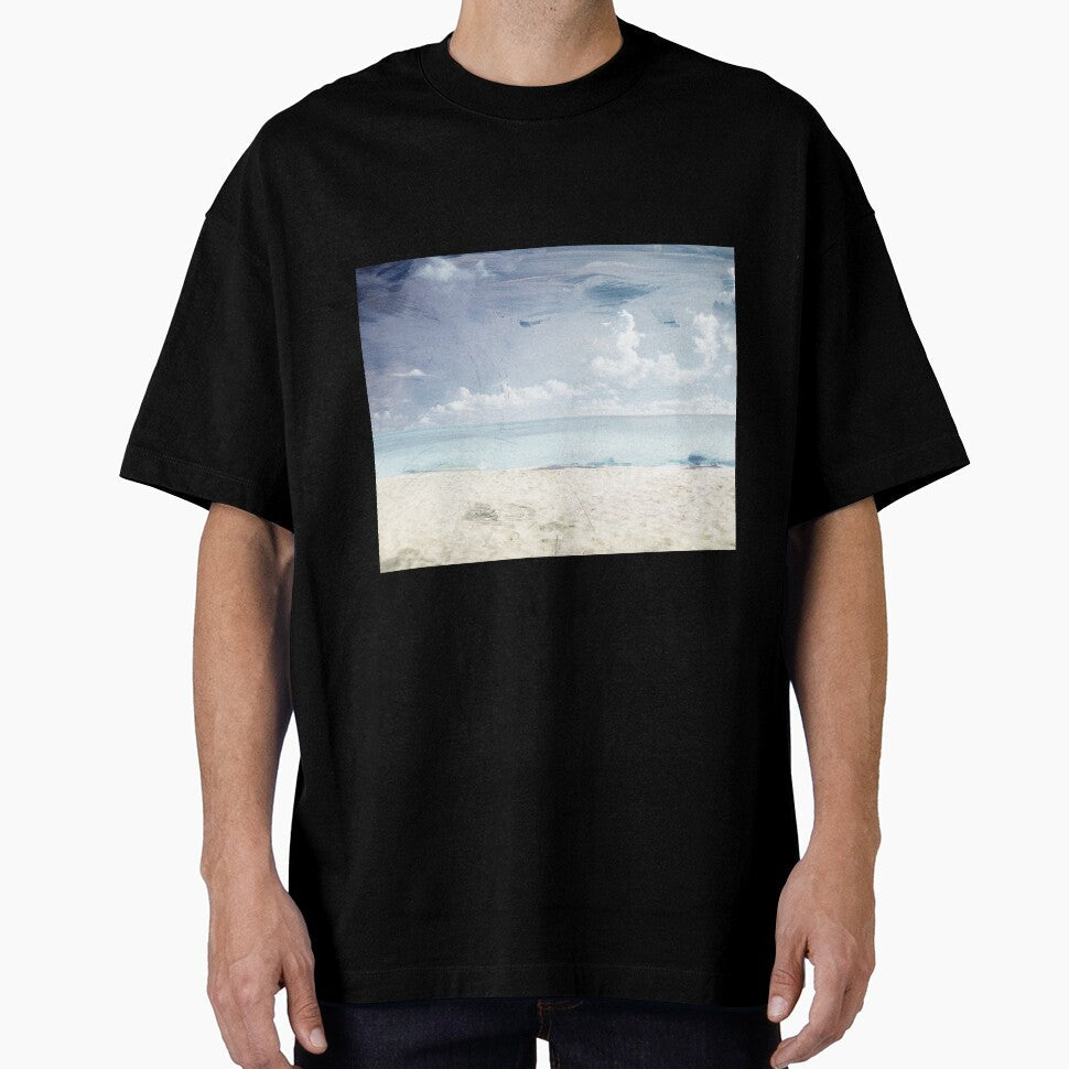 Soft Soft Soft Sea by Sasha Art Gallery Unisex , , , Long Sleeve Tee