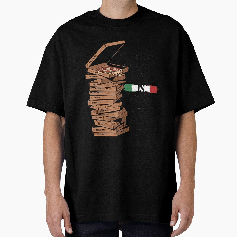 Every Day is Pizza Day by Regacu Unisex , , , Long Sleeve Tee