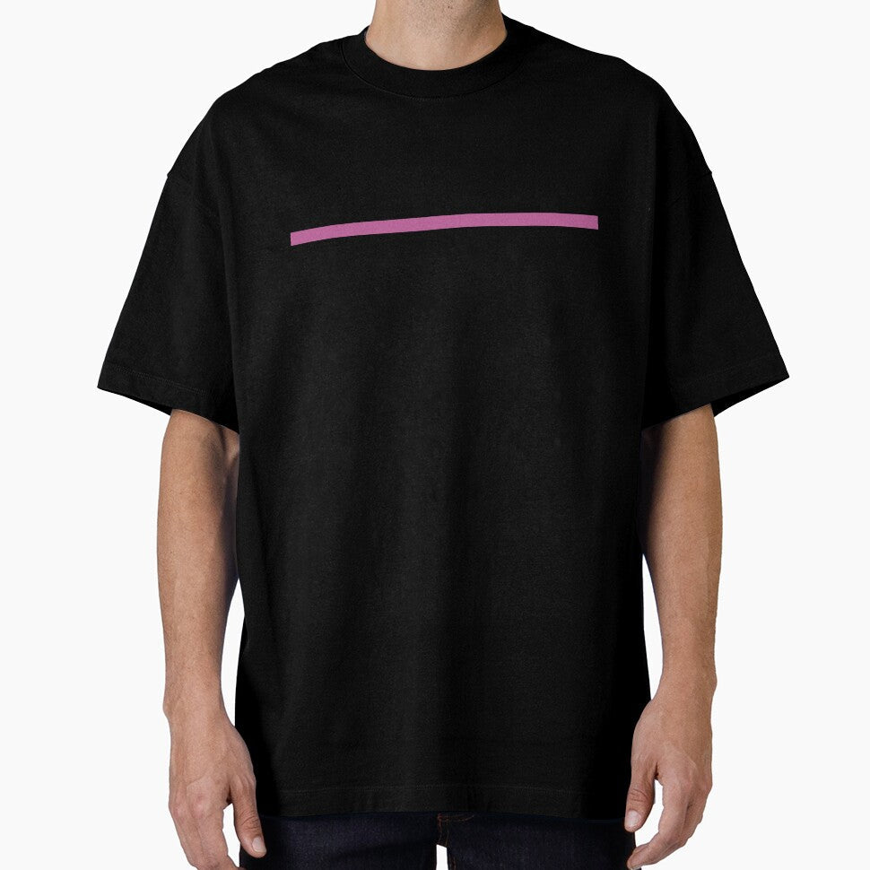 Black/Pink basic logo by LawessAttire Unisex , , , Long Sleeve Tee