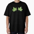 Autumn Leaves - Chalky Green by TheeForestFox Shop Unisex , , , Long Sleeve Tee
