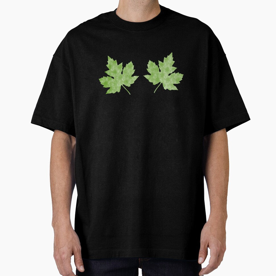 Autumn Leaves - Chalky Green by TheeForestFox Shop Unisex , , , Long Sleeve Tee