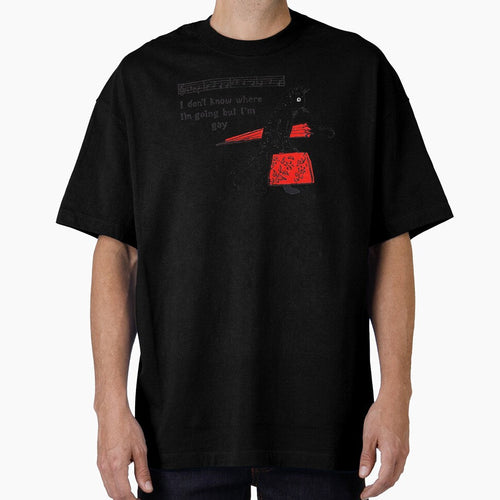 "I don't know where I'm going but I'm gay" cat meme by LawTurley Unisex , , , Long Sleeve Tee