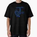 Moving letter Initial Monogram J by Rajeev Singh Unisex , , , Long Sleeve Tee