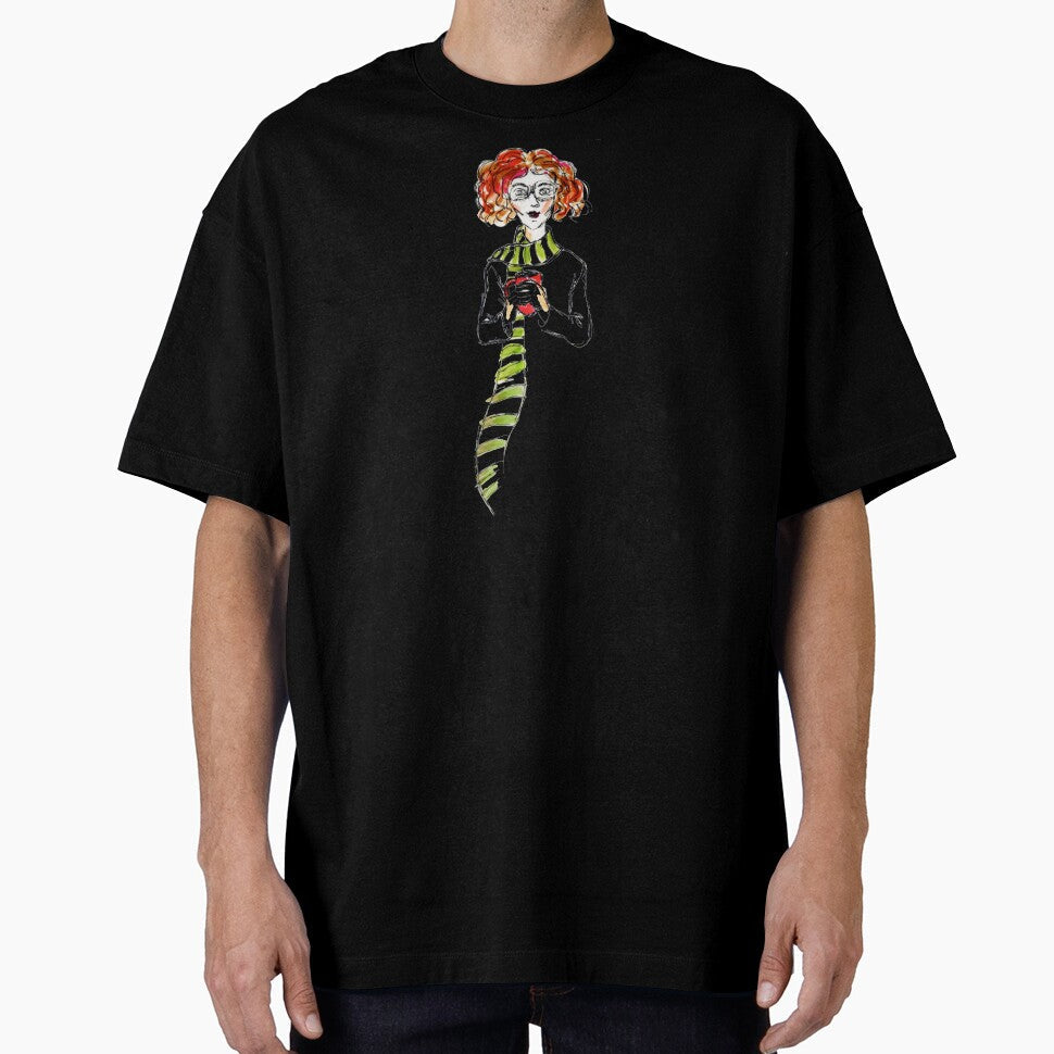Coffee, Please! by FanitsaArt Unisex , , , Long Sleeve Tee