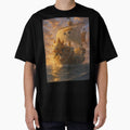 Majestic Pirate Voyage – Thousand Sunny at Sunset by AnimeFlash_0 Unisex , , , Long Sleeve Tee