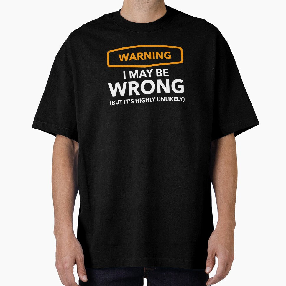 Warning - i may be wrong, but it's highly unlikely by Bleak Shirt