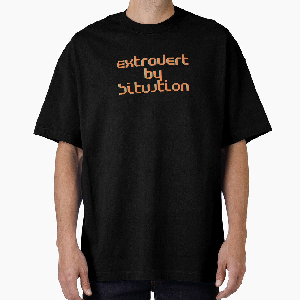 EXTROVERT BY SITUATION by morel95 Unisex , , , Long Sleeve Tee