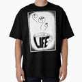 Coffee Time with cover by ByAgnessa Unisex , , , Long Sleeve Tee