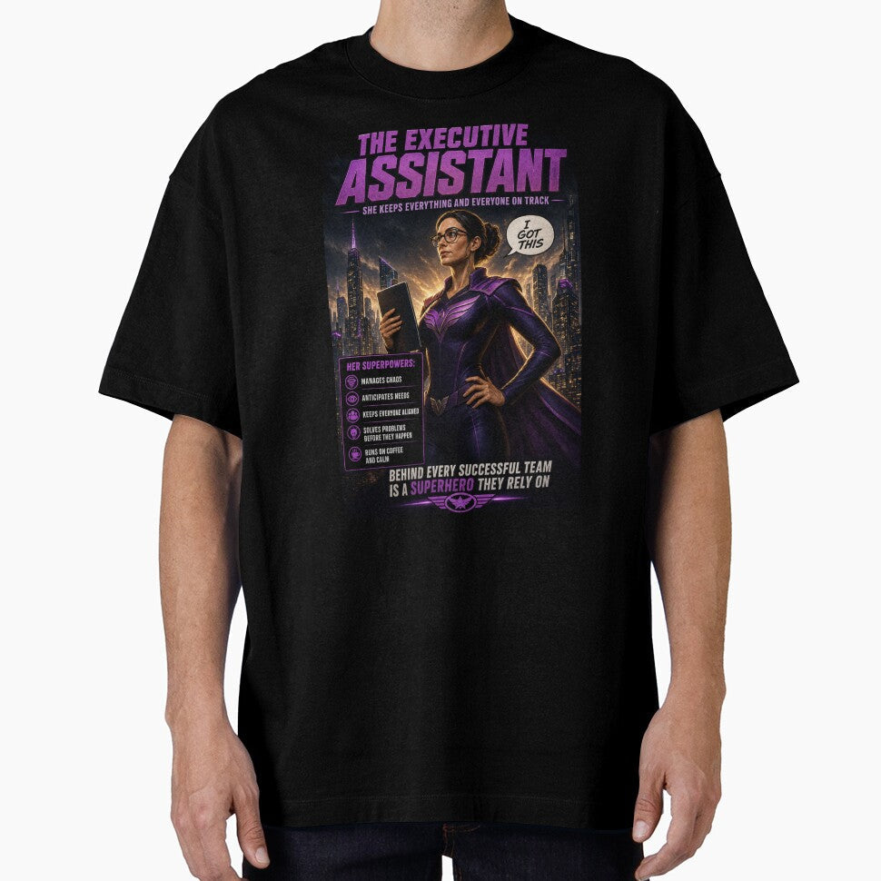 Corporate Avengers – Ultimate Workplace Superhero Executive Assistant by P’s stuff Unisex , , , Long Sleeve Tee