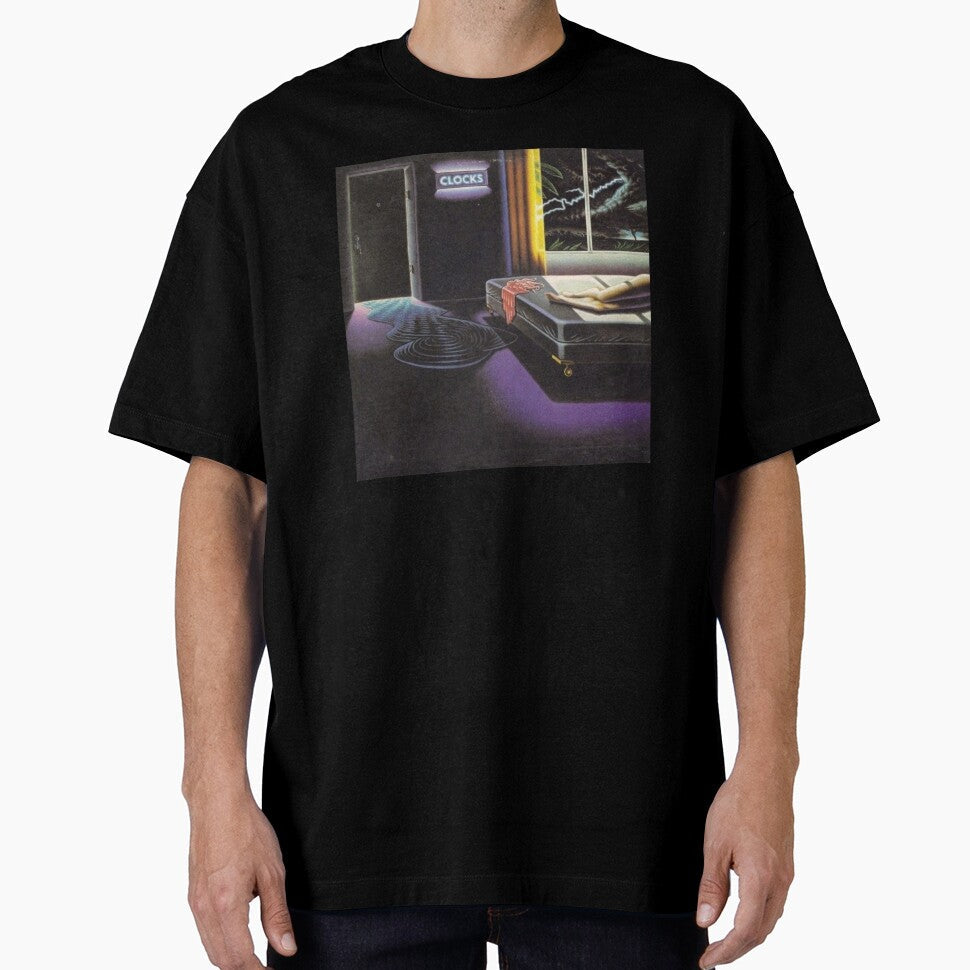 80s airbrush aesthetic poster by BrontesWhimsyStore Unisex , , , Long Sleeve Tee
