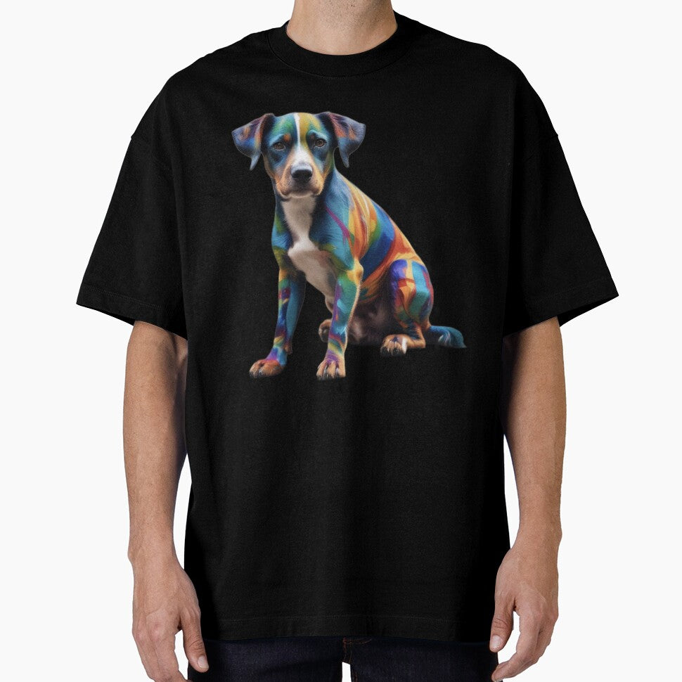 Dog AI colorful by AbeeRedB