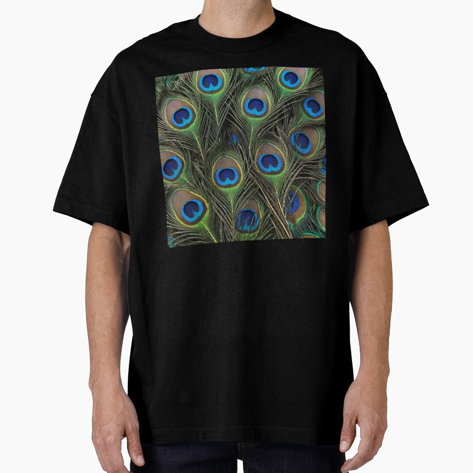 peacock feathers by HebaRK Studio Unisex , , , Long Sleeve Tee