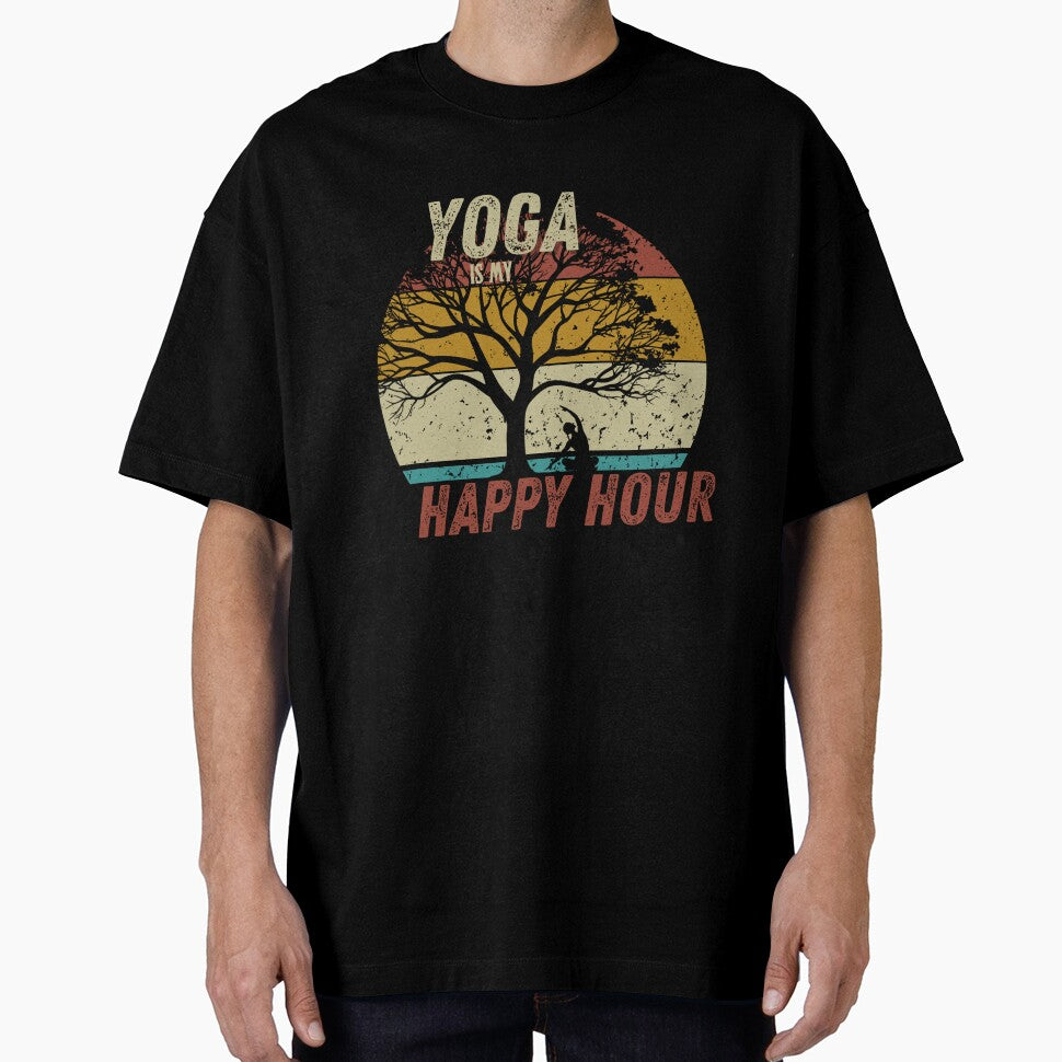 Yoga is my Happy Hour by CultureThreadz