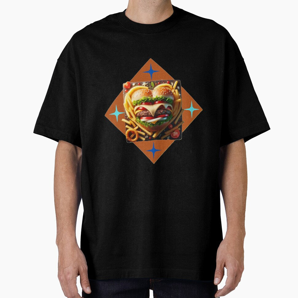 Burger Delight by DesignNebula Unisex , , , Long Sleeve Tee