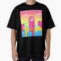 Pixel Pan Pride City by MetallicWings15 Unisex , , , Long Sleeve Tee
