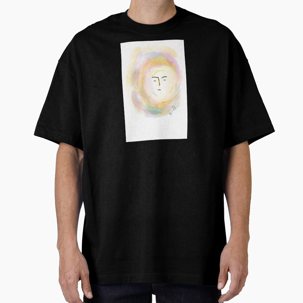 Soft painting 023 by Hjortur Unisex , , , Long Sleeve Tee