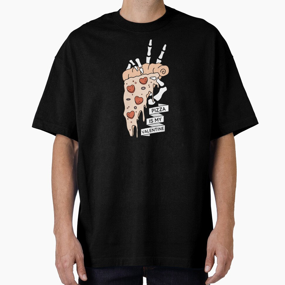 Pizza is my Valentine by maura41 Unisex , , , Long Sleeve Tee