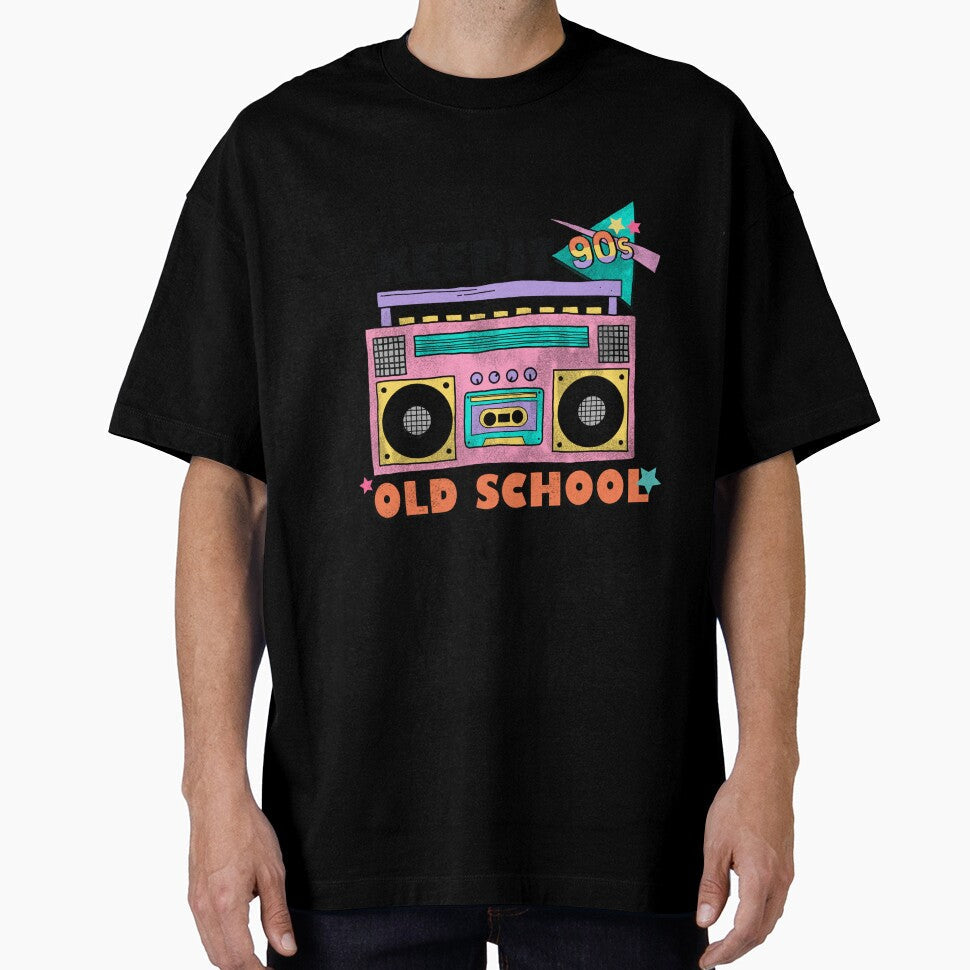 Keep it old school 90s theme retro pack by JayDesignLabs Unisex , , , Long Sleeve Tee