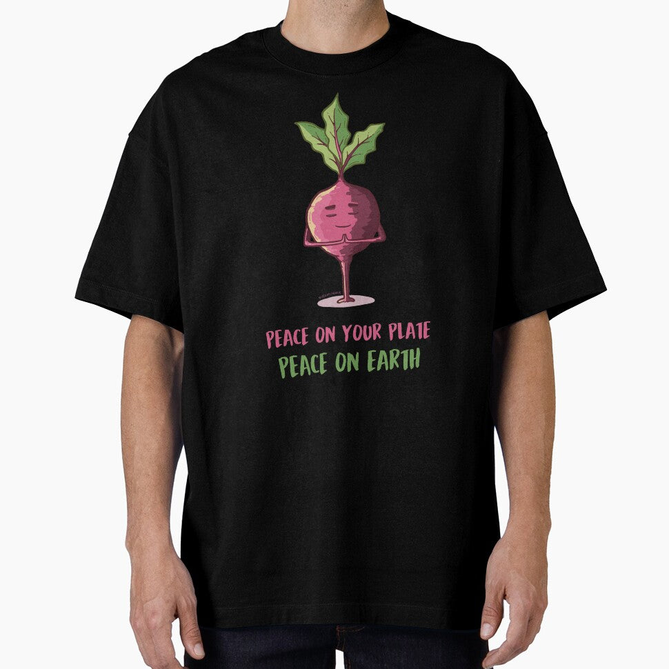 Cute yoga veggies - beet by Frank J. Art