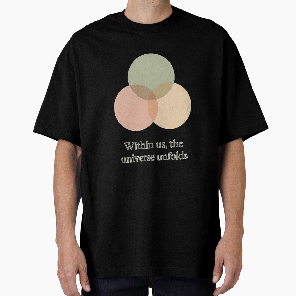 Balance within, a minimalist abstract circles art by unscriptedPixel