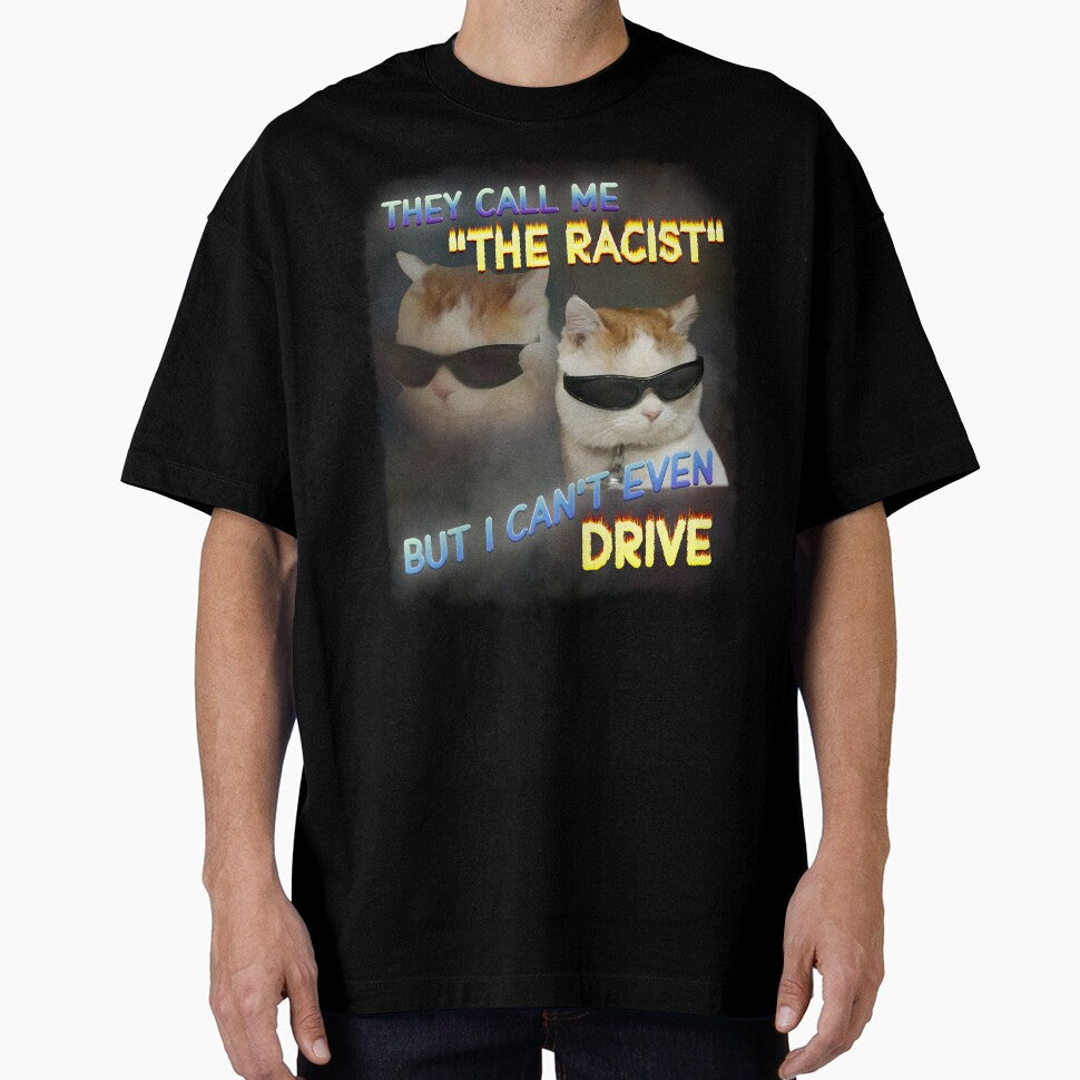 The Racist Funny Cat Dank Meme Gifts by MemishDesign Unisex , , , Long Sleeve Tee