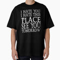 I Hate You I Hate This Fitness Gym Bodybuilding by Wildchagapicker