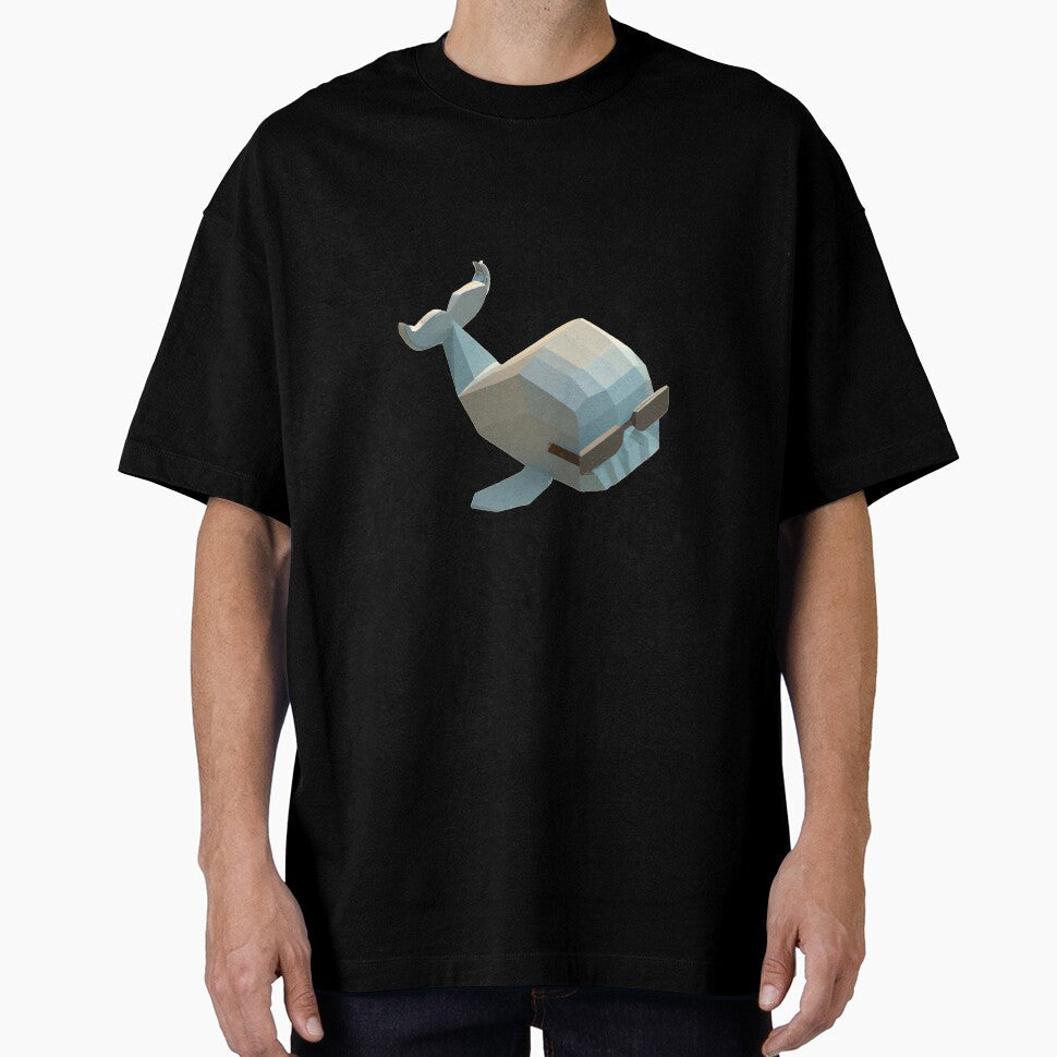Kawaii Whale by The-Artful-Eye Unisex , , , Long Sleeve Tee