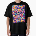 "Psychedelic Cosmic Eye: Abstract Geometry & Pyramids" by Skully-Studio