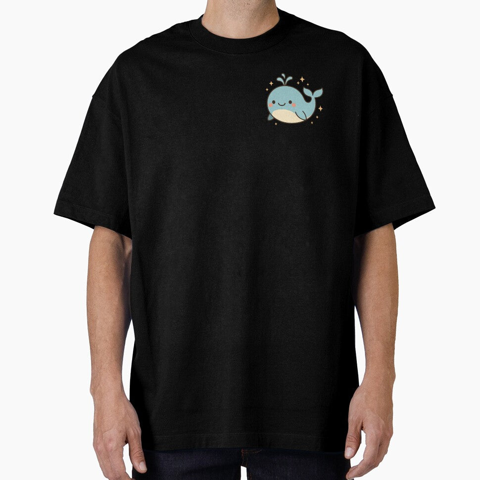 Sealife Kawaii Whale ⭐ Cute Cartoon Ocean Animal Gift for Whale Lovers by ChillTofu Unisex , , , Long Sleeve Tee
