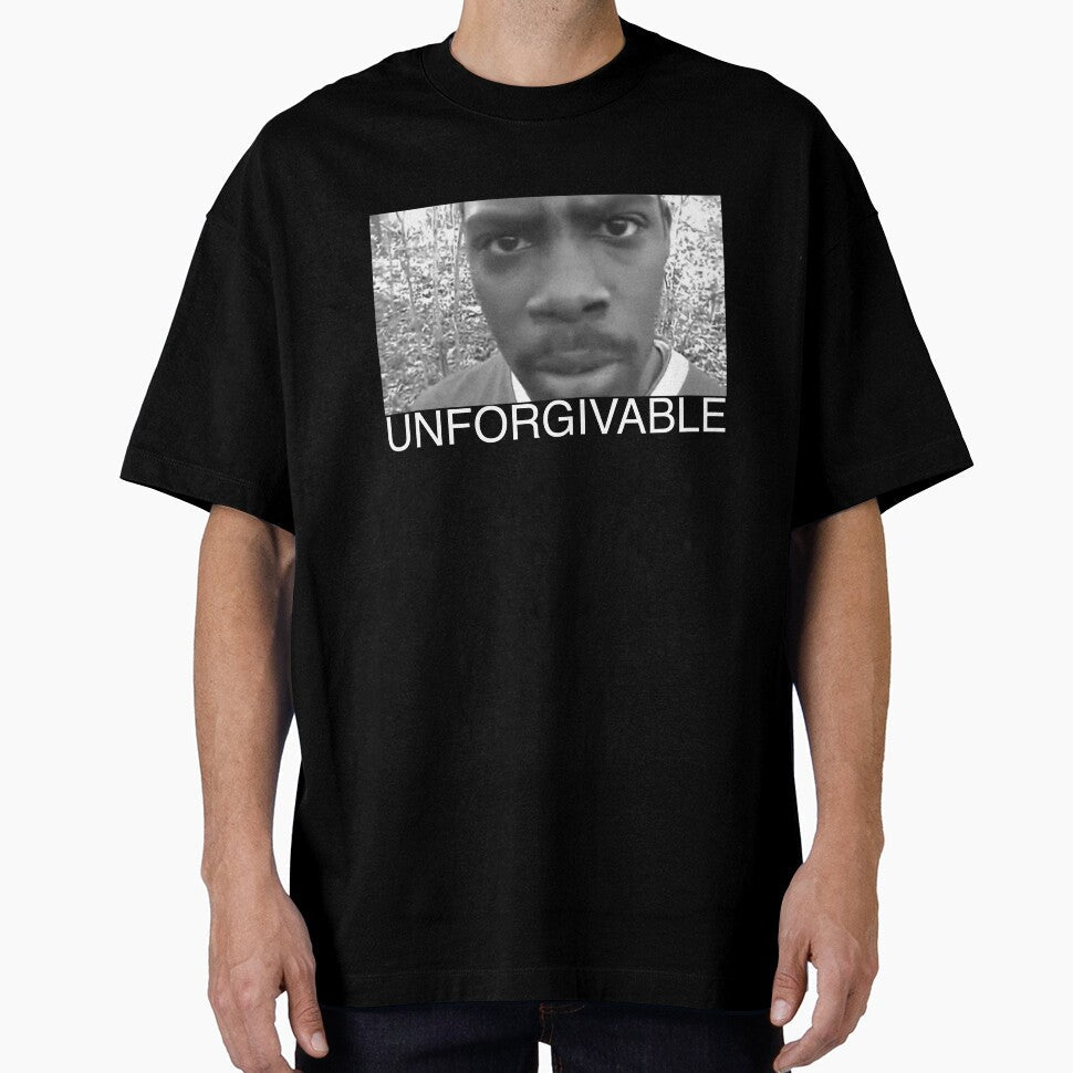UNFORGIVABLE by Woodcut Prints Unisex , , , Long Sleeve Tee