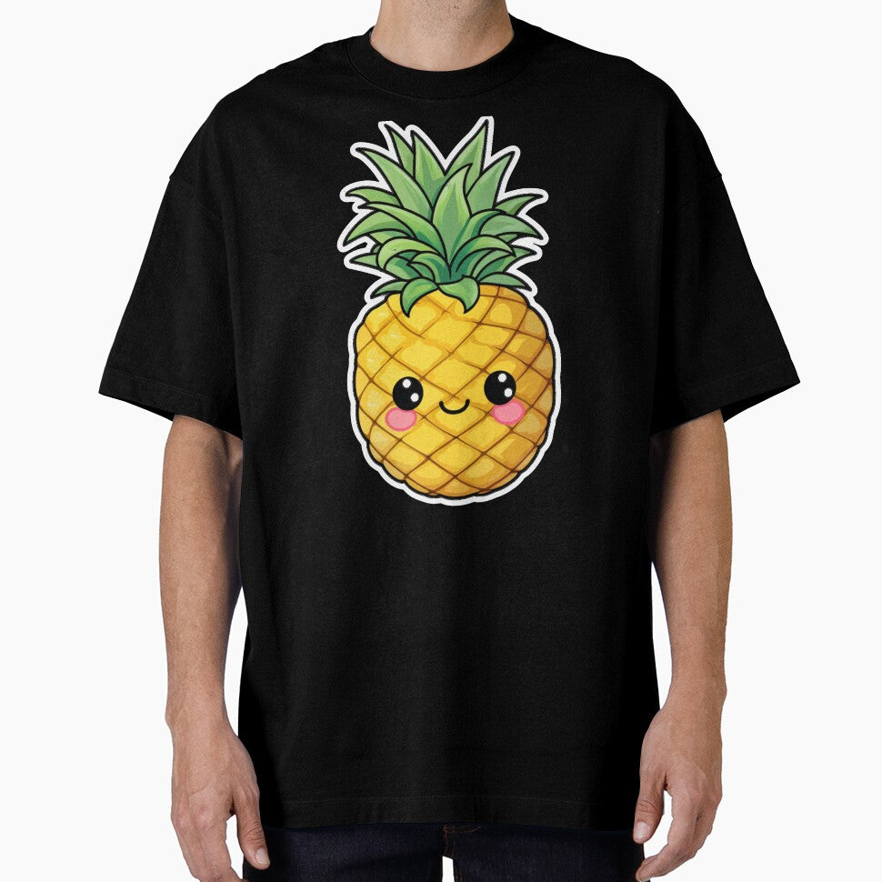 Cute simple Pineapple by PrintDesignLab Unisex , , , Long Sleeve Tee