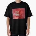 Begonia in Soft Shades of Red by Marilyn Harris Unisex , , , Long Sleeve Tee