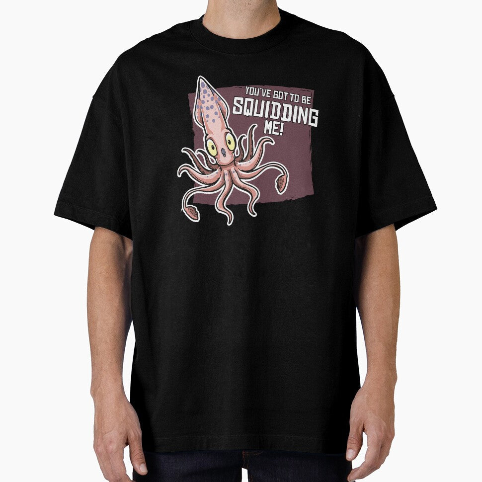 You've got to be Squidding me! by hallustration Unisex , , , Long Sleeve Tee
