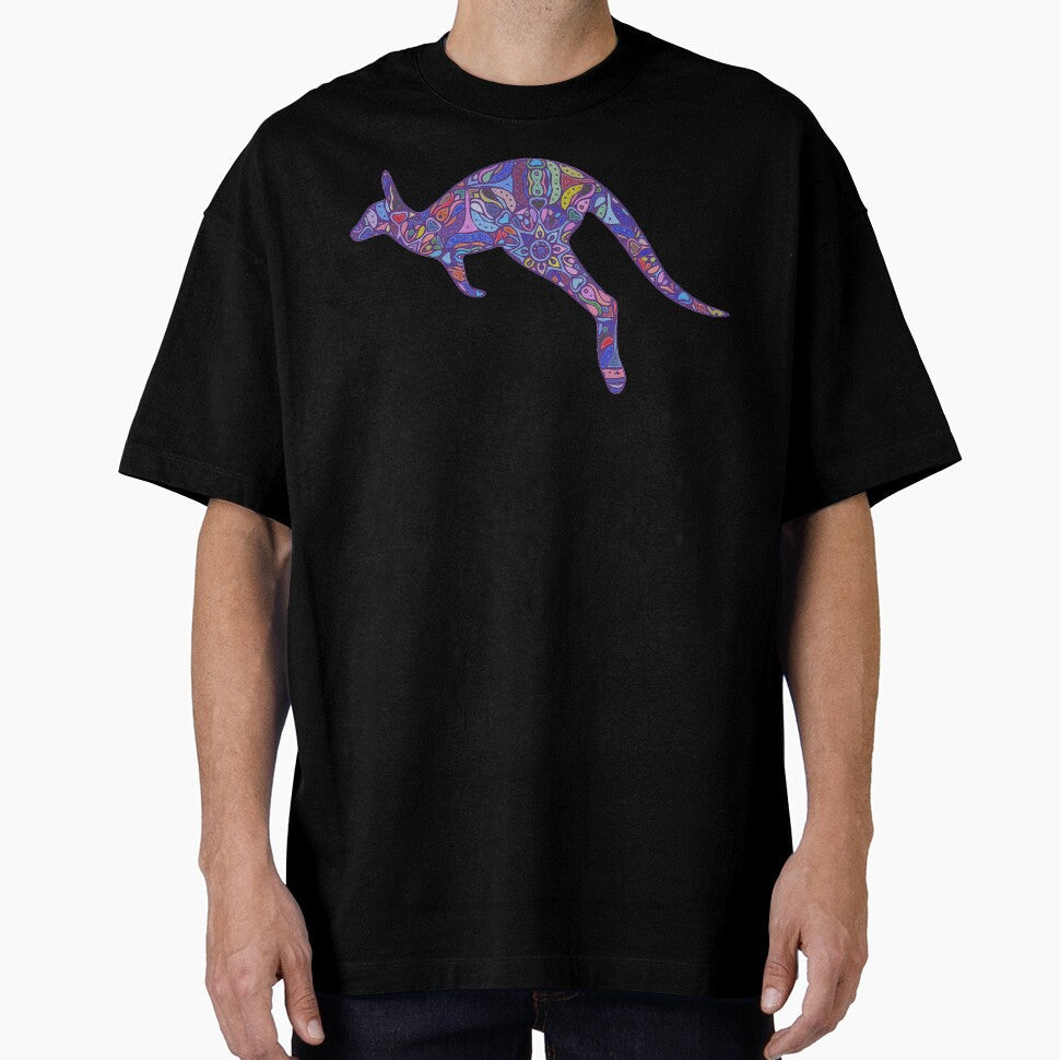 Spliffy the Psychedelic Kangaroo by CarlosAlberto Unisex , , , Long Sleeve Tee
