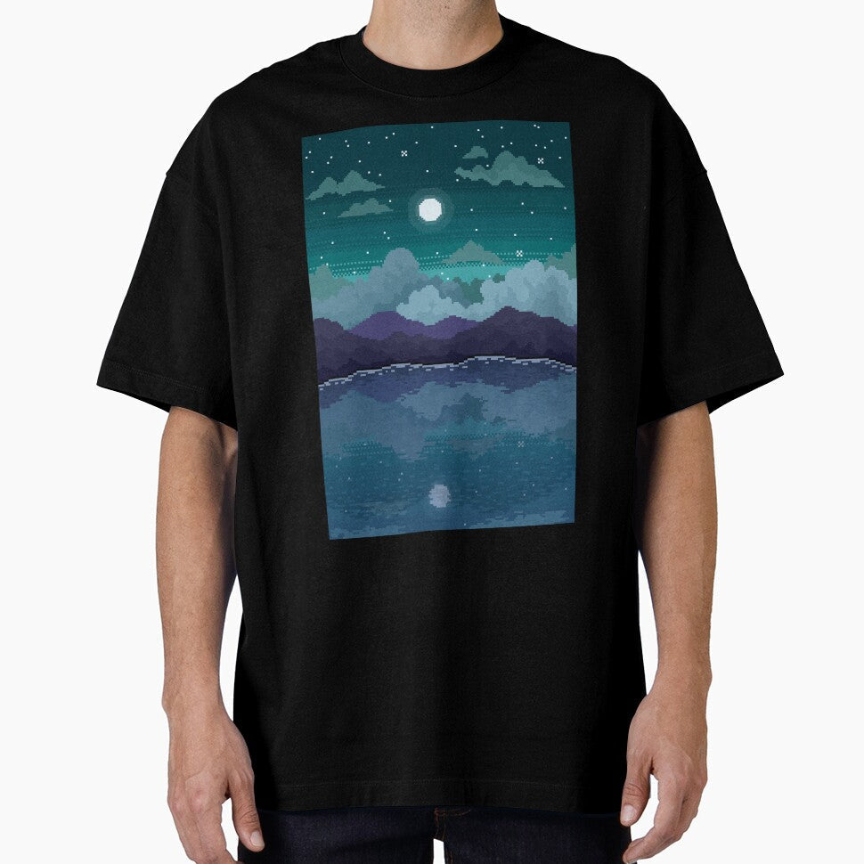 Mountain Lake by MetallicWings15 Unisex , , , Long Sleeve Tee