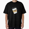 Cute Running Latte by StickersAndStuff Unisex , , , Long Sleeve Tee
