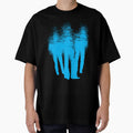 TRIO. PUDDLE ART GRAPHIC. BLUE. by 5hertz