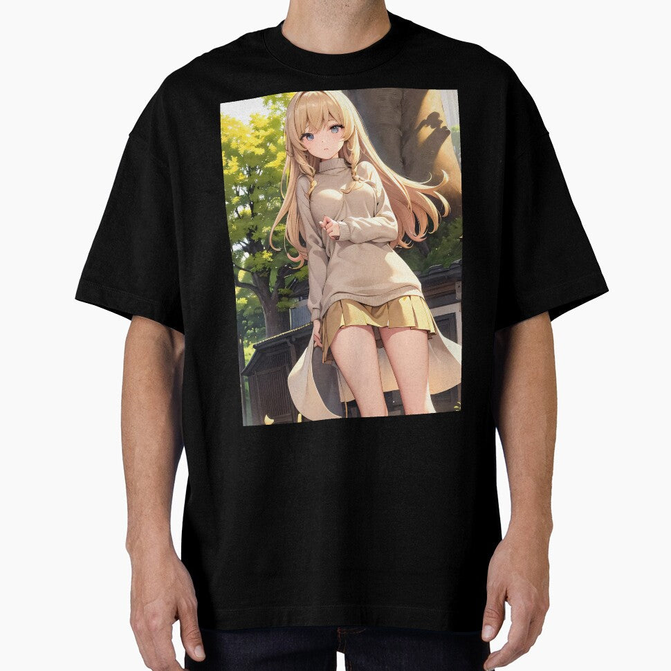 Mahiru Shiina Angel Next Door Golden Forest Stroll by justnickthings Unisex , , , Long Sleeve Tee