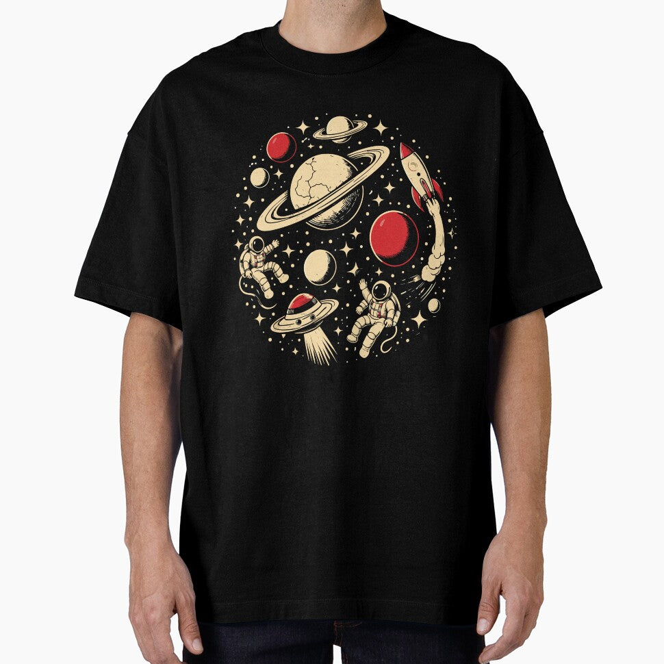 Cool Astronaut Space Galaxy Rocket Funny Kids Design Boys Girls by kiralynstration