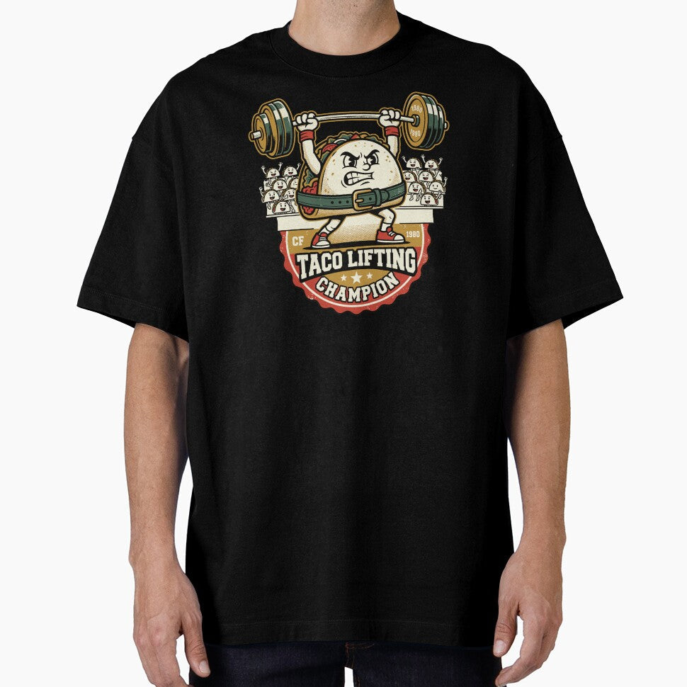 Taco Lifting Champion — Arena Edition by 1RSN Unisex , , , Long Sleeve Tee
