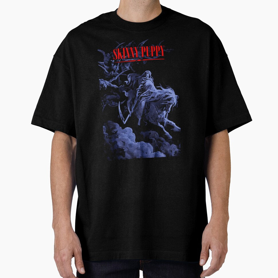 Skinny Puppy Chainsaw by Rabah Djebbes Unisex , , , Long Sleeve Tee