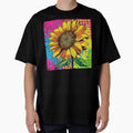 Sunflower Pop Art 7 by AstroRisq Unisex , , , Long Sleeve Tee