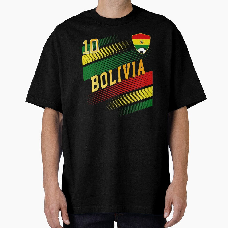 Bolivia Soccer Retro Flag Football Team Bolivia Fan Design by WilliaMaler