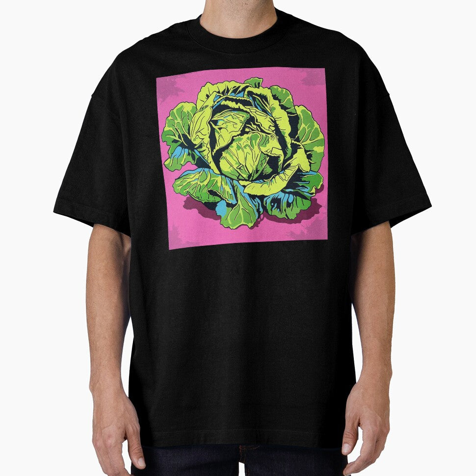 Lettuce Pop Art 3 by AstroRisq Unisex , , , Long Sleeve Tee