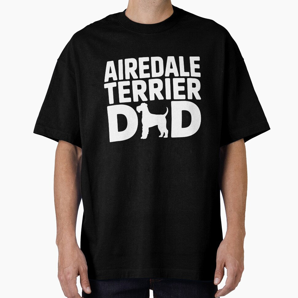Airedale Terrier Dad by theartfulaspie